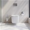 Parama Vaso sospeso in ceramica bianco lucido tornado | Lubiana