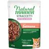 Natural trainer kitten&young straccetti salmone 70gr