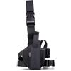 Falco Swanson fondina cosciale con caricatore Glock 17, nera destra,
