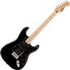 Squier Sonic Stratocaster HSS Black Chitarra elettrica serie Sonic nera