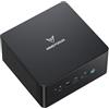 MINISFORUM UM890 Pro Mini PC - AMD AI Ryzen 9 8945HS, 8 C/16 T, GPU Radeon 780M, 2 Slot per SSD M.2, DDR5, HDMI 2.1, DP 1.4, 2xUSB4, Oculink, 4xUSB-A, 2xRJ45 2.5G, Wi-Fi 6E e BT 5.2 (Senza RAM/SDD)