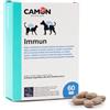 CAMON - Immun, Alimento Complementare per Cani e Gatti, 60 Compresse | 60 Compresse da 1000mg, Sostegno Difese Immunitarie