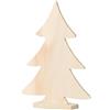 Artemio Albero di Natale Alto 20 cm, in Legno, con Base