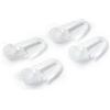 Prym 8 mm corridori con Piega di Hook, Confezione da 50, Bianco