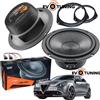 Hertz Kit 2 Casse Woofer Hertz C165 Anteriori=Posteriori 165 per Alfa Romeo Giulietta