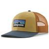 Patagonia P-6 Logo Trucker Hat Lynx Tan