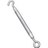 National Hardware N221-895 2172BC Gancio e Occhio Tenditore in Zincato, 3/8 x 16