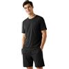 Get Trend Pigiama Uomo Corto Cotone Leggero, M-5XL, Completo Estivo 2 Pezzi con Maglietta Manica Corta e Pantaloncini, Regali per Lui