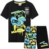 CityComfort Pigiama Bambino Corto Pigiami Ragazzo Morbido Traspirante Pigiama Estivo Abbigliamento da Casa Set Idea Regalo
