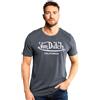 Von Dutch Maglietta da Uomo 100% Cotone, Maglietta da Uomo First, Scollo Rotondo, vestibilità Regolare