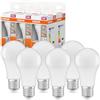 OSRAM LED Retrofit CLASSIC A, Attacco: E27, Bianca Calda, 2700 K, 6 W, Equivalenti a 60 W, LED Retrofit CLASSIC B, Opaco, Confezione da 6 Pezzi