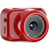 ATLI Fotocamera Time Lapse 1080P FHD APP Controllo Timelapse Videocamera Accesso remoto con scheda di memoria per piante da fiori da interno Artista cucina meteorologica (rosso)