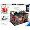 Ravensburger 11589 Puzzle 3D 11589, Pratico Organizer per i Tre Fan Adulti e Bambini a Partire dagli 8 Anni