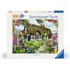 Ravensburger Puzzle 12000199 - Dreamy Cottage - Puzzle da 500 pezzi per adulti e bambini dai 12 anni in su, puzzle inglese