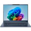 Acer Aspire 14 AI (14", 1000 GB, 32 GB, DE, Snapdragon X X1-26-100), Notebook, Blu