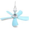 OISE ART STORE Trade Shop - Ventilatore da per Soffitto A 5 Pale con Anello Aggancio Pulsante Accensione