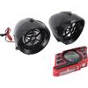 Gistuch Altoparlante Bluetooth per moto, allarme antifurto, chiamate in vivavoce, navigazione vocale, impianto stereo impermeabile
