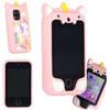 KIK KX2715: Smartphone per bambini con fotocamera, giochi e lettore MP3, 8 GB, design unicorno, colore rosa