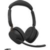 Jabra YOU'RE ON Jabra Evolve3 65, cuffie wireless, 20 - 20000 Hz, adatte per ufficio/call center, 131 g, colore nero