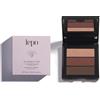 LEPO | Eyeshadows Trio N. 02 Marrone Rosato, Tris di Ombretti Compatti con Amido di Mais per uno Sguardo Radioso e Naturale