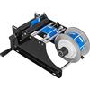 YUEWO Etichettatrice Bottiglia Rotonda Macchina per Etichette Manuale Regolabile Etichettatrice Della Bottiglia 15-120mm per Industrie Alimentari, Chimiche, Cosmetiche, Mediche