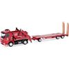 herpa Modellino Camion Mercedes-Benz Arocs camion ribaltabile AK12 con rimorchio TU3 Küchler, Miniatura in scala 1:87, pezzo da collezione, Made in Germany, plastica