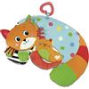 Clementoni Baby Clementoni For You - Kitty Cat Cuscino Tummy Time, Gatto Peluche per Neonato 0+ Mesi, Supporta lo Sviluppo Sensoriale e Muscolare e il Gattonamento, Lavabile in Lavatrice, 17800