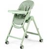 Peg Perego SPA Peg Perego Seggiolone Pappa Multifunzione Reclinabile e Regolabile in Altezza LIVING SAGE
