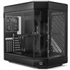 HYTE Y60 Pitch Black Case Midi Tower Vetro Temperato No-Power EATX/ATX/mATX/Mini-ITX