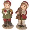BAMBINI C/DONI SET 2 PZ RESINA