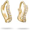 THOMAS SABO Creole Sagomate Con Zirconia Bianca