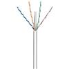 Techly Cavo di rete in matassa Techly U/UTP Cat.6A Rame 305m LSZH Rigido Grigio