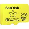 Sandisk 256GB Scheda SanDisk MicroSDXC 100MB Nintendo [SDSQXAO-256G-GNCZN]
