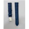 CINTURINO OROLOGIO ANSA 18 MM PELLE BLU VITELLO