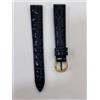 LAURENS CINTURINO ORIGINALE OROLOGIO "LAURENS" ANSA 16 MM PELLE BLU