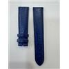 LORENZ CINTURINO ORIGINALE OROLOGIO "LORENZ" ANSA 20 MM PELLE BLU