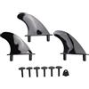Eurowagens 3Pz Set Di Finte Per Tavole Da Surf Soft Top Per Tavole Da Paddle
