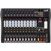 ITALIAN STAGE 2MIX12PRO 12 canali Mixer Audio con effetti USB Bluetooth