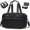 SEAFEW Borsone da Viaggio,Bagaglio a Mano 40x30x20 Ryanair Borsa da Viaggio | Borsa da Cabina Ryanair 40x30x20 Borsa Sportiva Borsone da Palestra da Weekend Borsa Ospedale Parto Espandibile,Nero