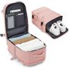 BJLFS Zaino Ryanair 40x30x20 Donna Zaino da Viaggio Aereo Uomo Zaino Casual | Bagaglio a mano 40x30x20 Sottovuoto con porta scarpe Borse da Cabina per Wizzair Zaini Impermeabile per laptop da 16 pollici