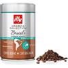 illy, Caffè in Grani Arabica Selection Brasile Cerrado Mineiro, 100% Arabica con Note di Caramello e Frutta Secca, Gusto Intenso, 1 Barattolo da 250g