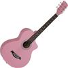 Rocktile WSC-4C-PK Chitarra Western Rosa, Generale, Modello: WSC-4C-PK | Peso: 1, 38 kg, Numero di corde: 6, Orientamento: Destrimano, Corpo, Forma del corpo: Concert con cutaway, Tavola: Tiglio