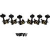 Okeeyseda Chiavi per Accordatori Vintage Open Gear String Tuners per Chitarra Acustica Classica Accessori Nero