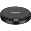 Roadstar PCD-499BT Discman, lettore CD-MP3/WMA, con Bluetooth, CDA,CD-R, CD-RW, portatile con auricolari inclusi, wireless, funzione anti-shock, schermo LCD, batterie, cavo USB, nero