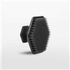 Generic Scrubber viso in silicone, cuscinetto esfoliante delicato e massaggiatore, spazzola per la pulizia del viso, spazzola esfoliante per il viso per uomini e donne (nero)
