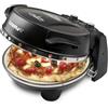 G3 Ferrari G10032 Pizzeria Snack Napoletana Forno Pizza Plus Evo, Doppia Pietra Refrattaria, Diametro 31 cm, 1200 W, Palette e ricettario inclusi, Nero