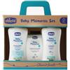 Chicco Baby Moments Set Bagnoschiuma Pelli Delicate 200 Ml + Shampoo Acqua Di Colonia Smell 100 1 pz