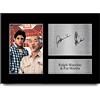 HWC Trading A4 Ralph Macchio & Pat Morita The Karate Kid Daniel, Mr Miyagi Regali Stampati Autografo Firmato Immagine Per Gli Appassionati Di Memorabilia Di Film