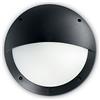 L'Aquila Design Arredamenti IDEAL LUX lampada da parete Lucia2 montatura di colore nero anti-corrosioneLUCIA2-AP1-NERO