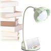 Generico Lampada da Scrivania | Illuminazione Ricaricabile Senza Fili con Regolazione | Lampada a Tema Floreale con Intensità Regolabile - Per dormitorio, appartamento, studio, lettura, famiglia e amici, stude